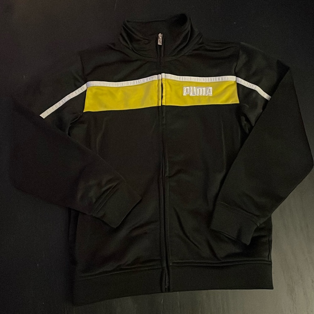 Puma zip up sweater size 7